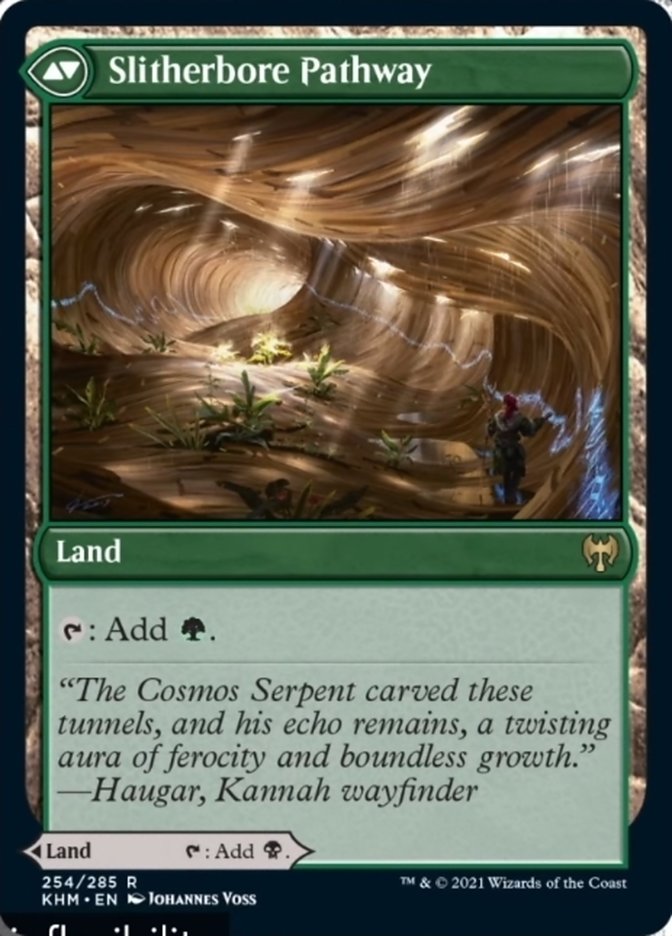 Darkbore Pathway // Slitherbore Pathway - Foil