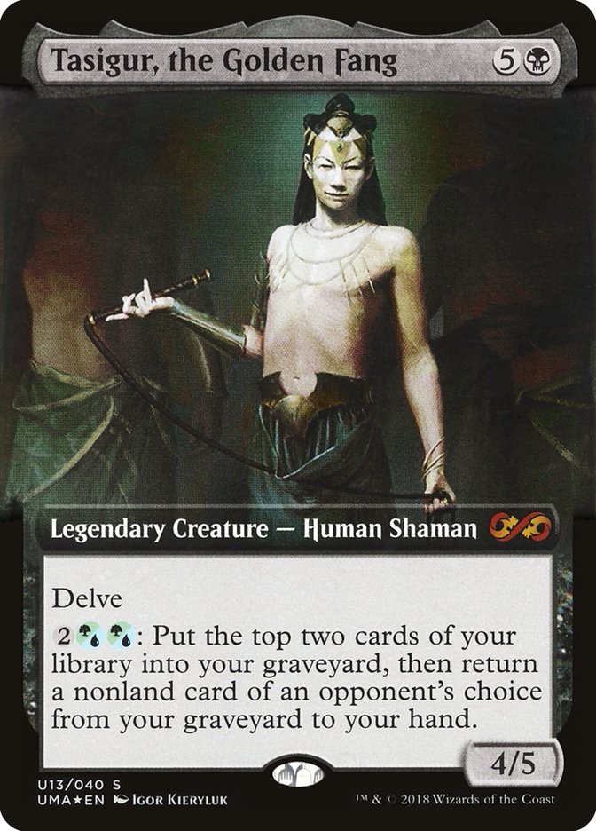 Tasigur, the Golden Fang - Foil