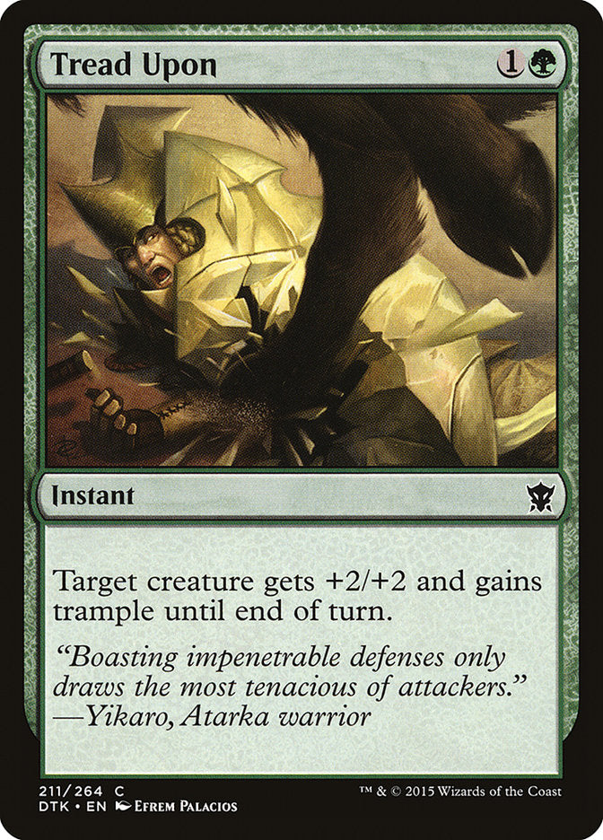 Tread Upon - Foil