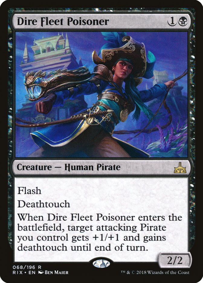 Dire Fleet Poisoner - Foil