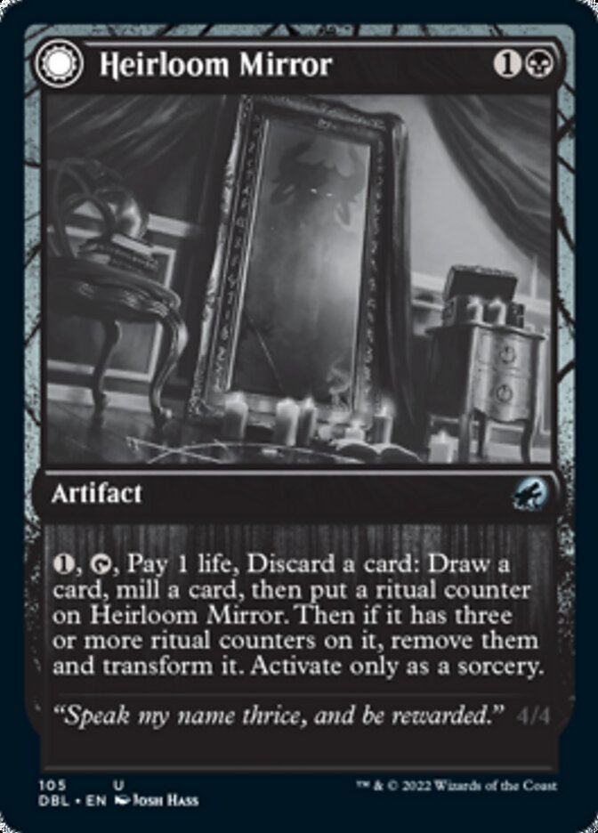 Heirloom Mirror // Inherited Fiend - Foil