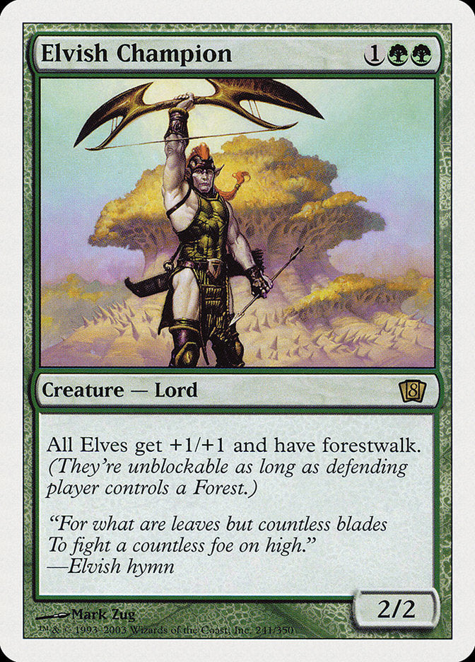 Elvish Champion - Foil
