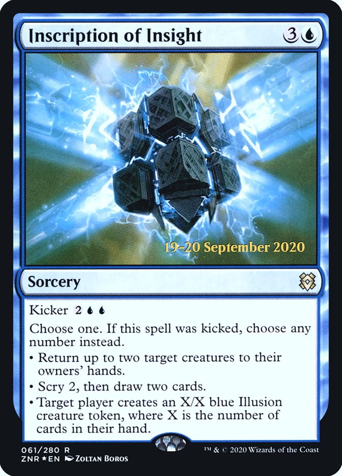 Inscription of Insight - Foil