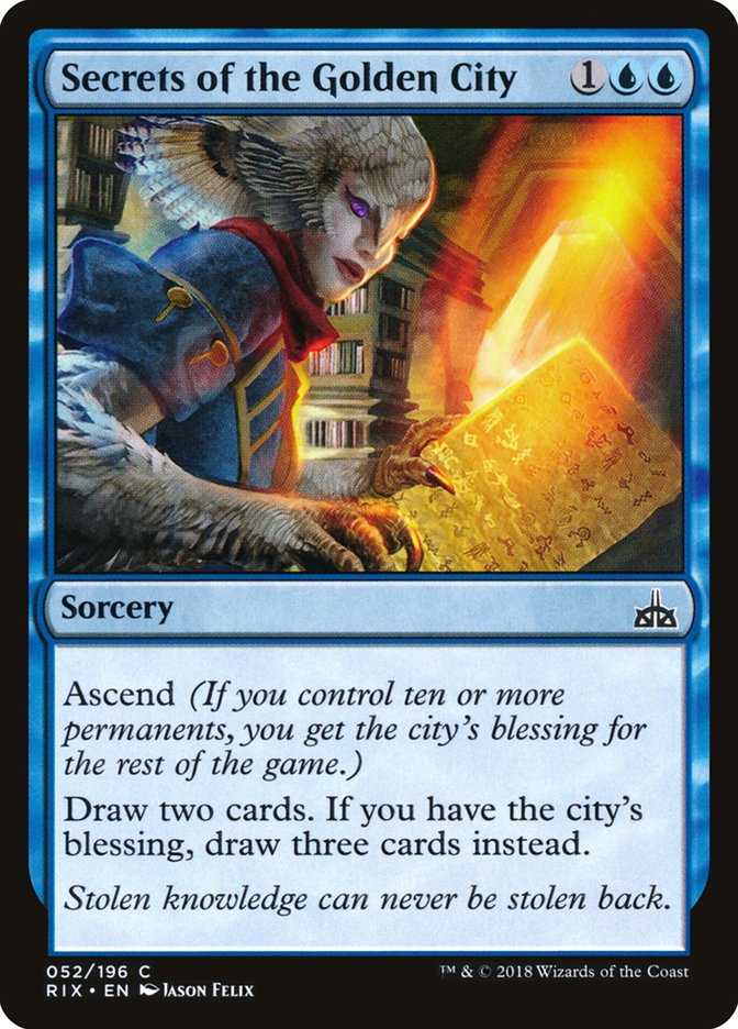 Secrets of the Golden City - Foil