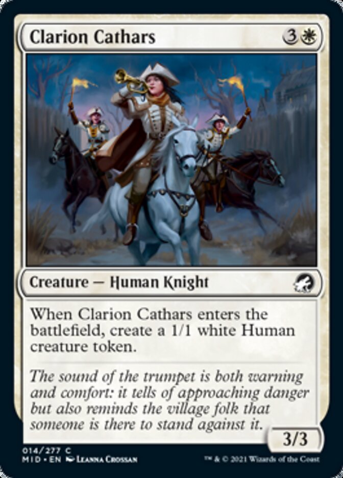 Clarion Cathars - Foil