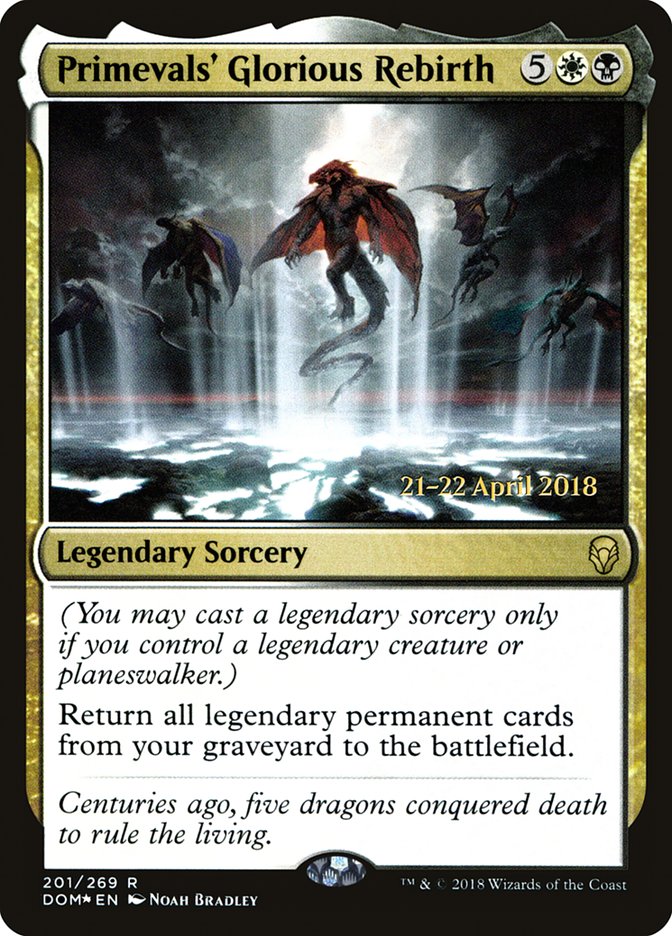 Primevals' Glorious Rebirth - Foil