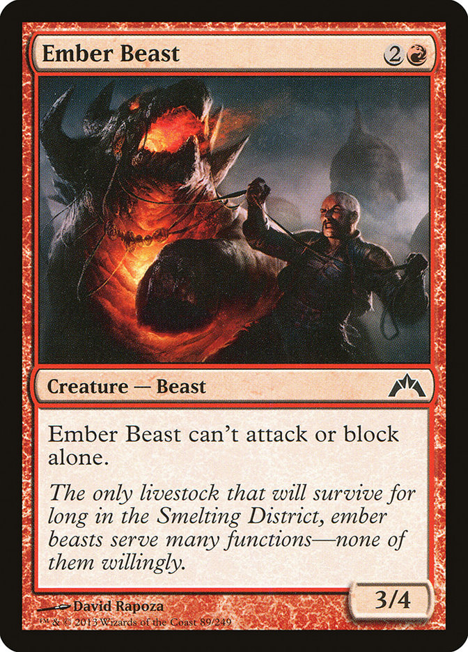 Ember Beast - Foil