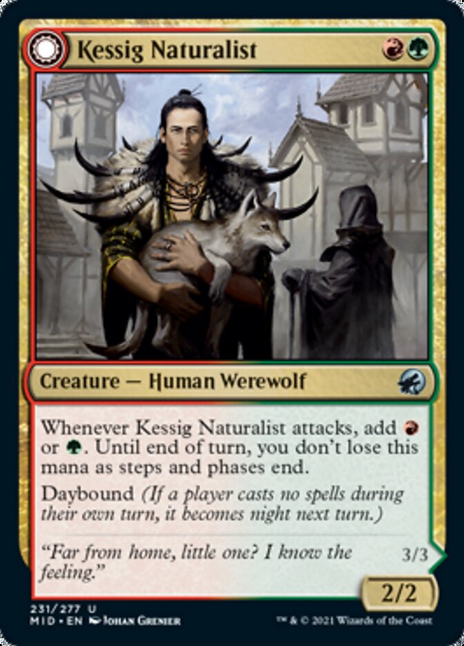 Kessig Naturalist // Lord of the Ulvenwald - Foil