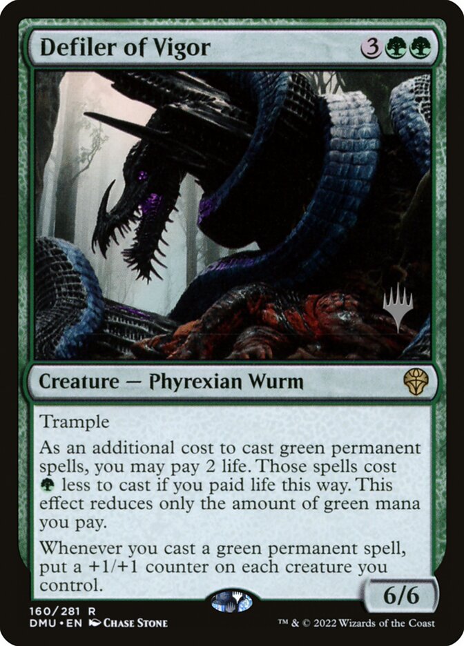Defiler of Vigor - Foil