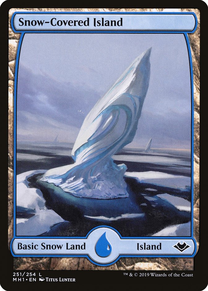 Snow-Covered Island - Foil
