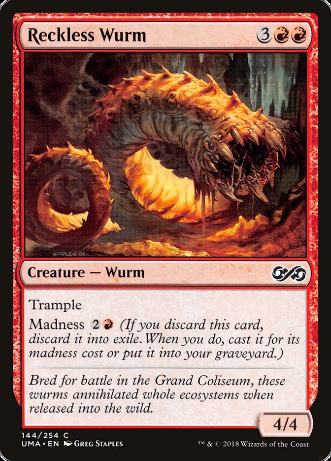 Reckless Wurm - Foil
