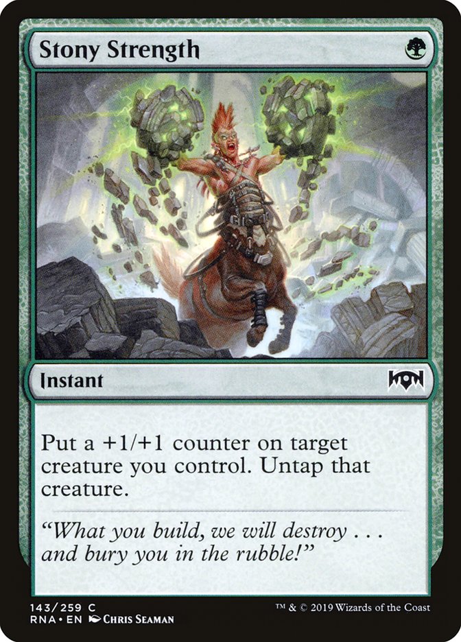 Stony Strength - Foil