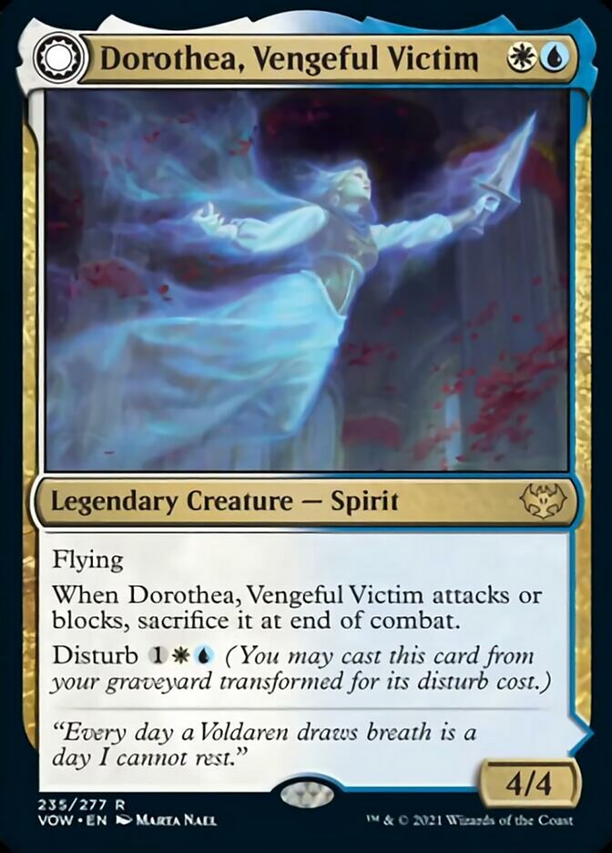 Dorothea, Vengeful Victim // Dorothea's Retribution