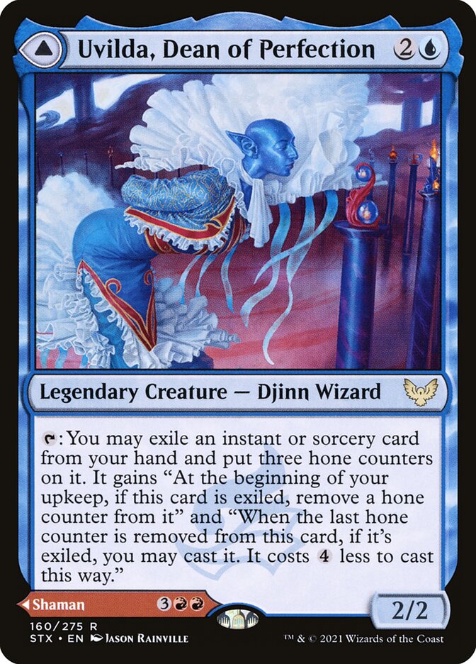 Uvilda, Dean of Perfection // Nassari, Dean of Expression - Foil