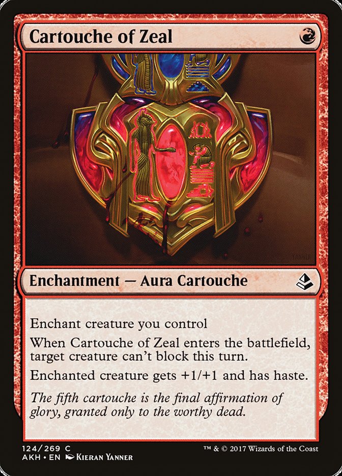 Cartouche of Zeal - Foil