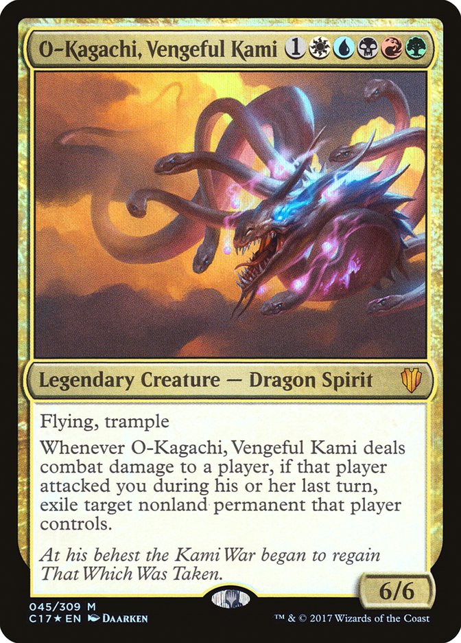 O-Kagachi, Vengeful Kami - Foil