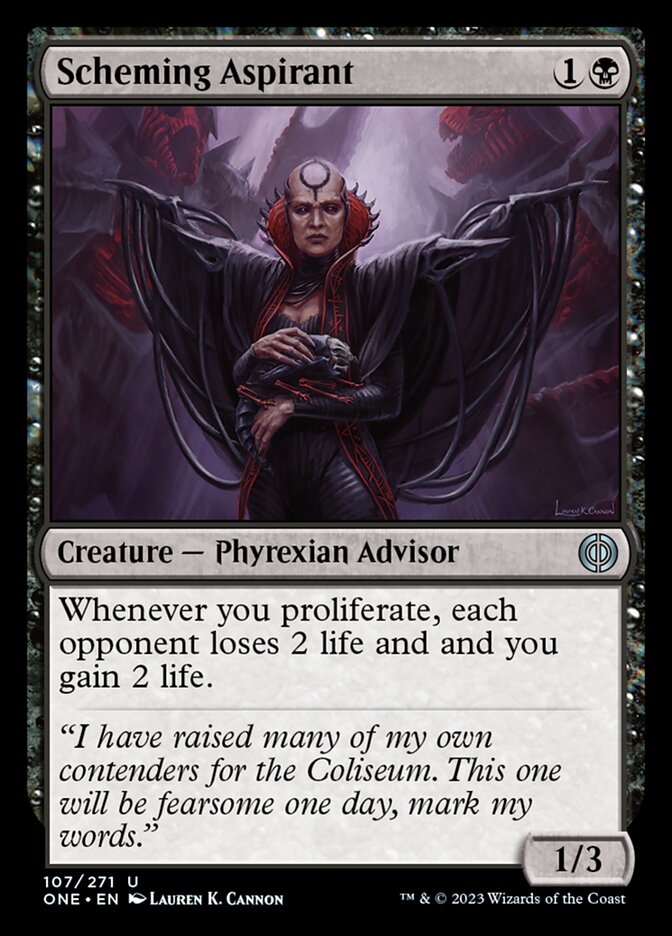 Scheming Aspirant - Foil