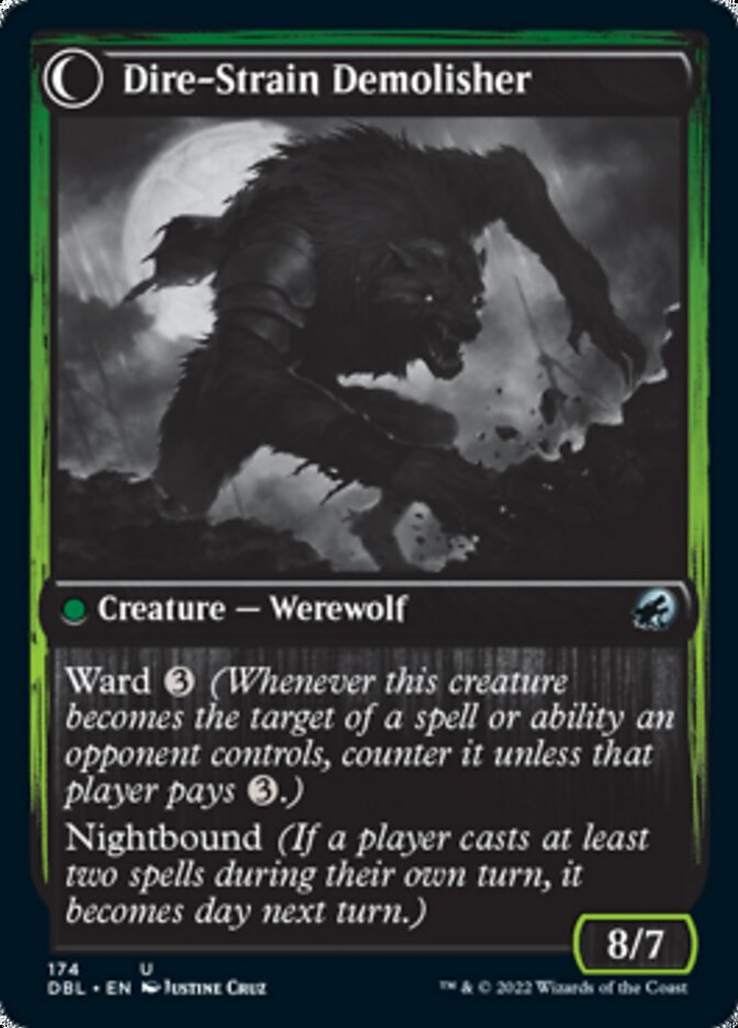 Burly Breaker // Dire-Strain Demolisher