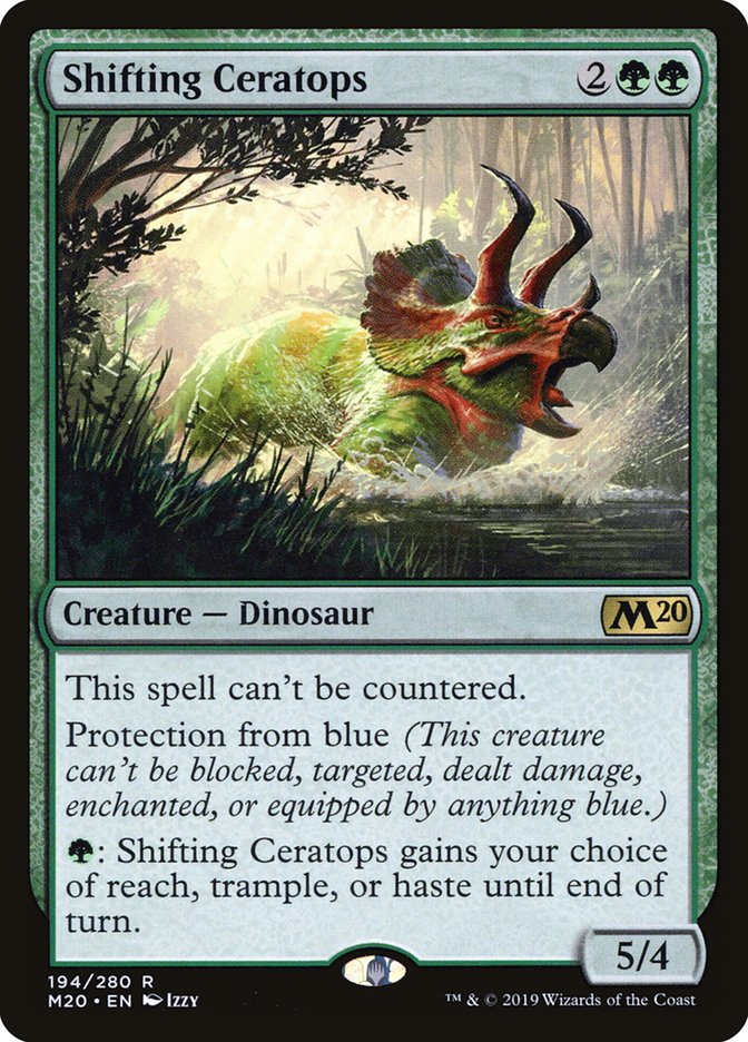 Shifting Ceratops - Foil