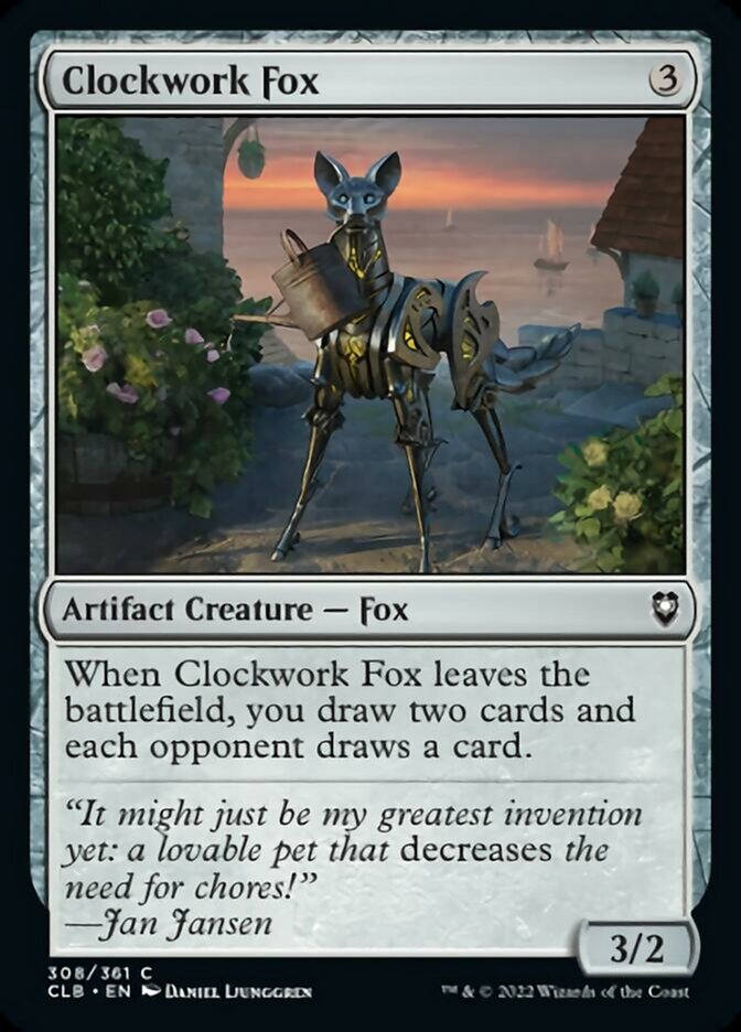 Clockwork Fox - Foil