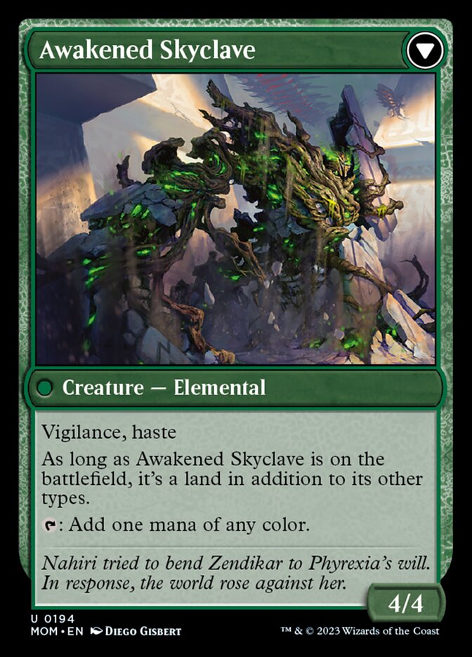 Invasion of Zendikar // Awakened Skyclave - Foil