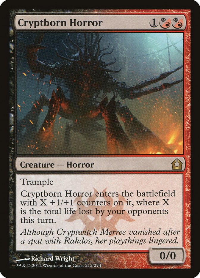 Cryptborn Horror - Foil