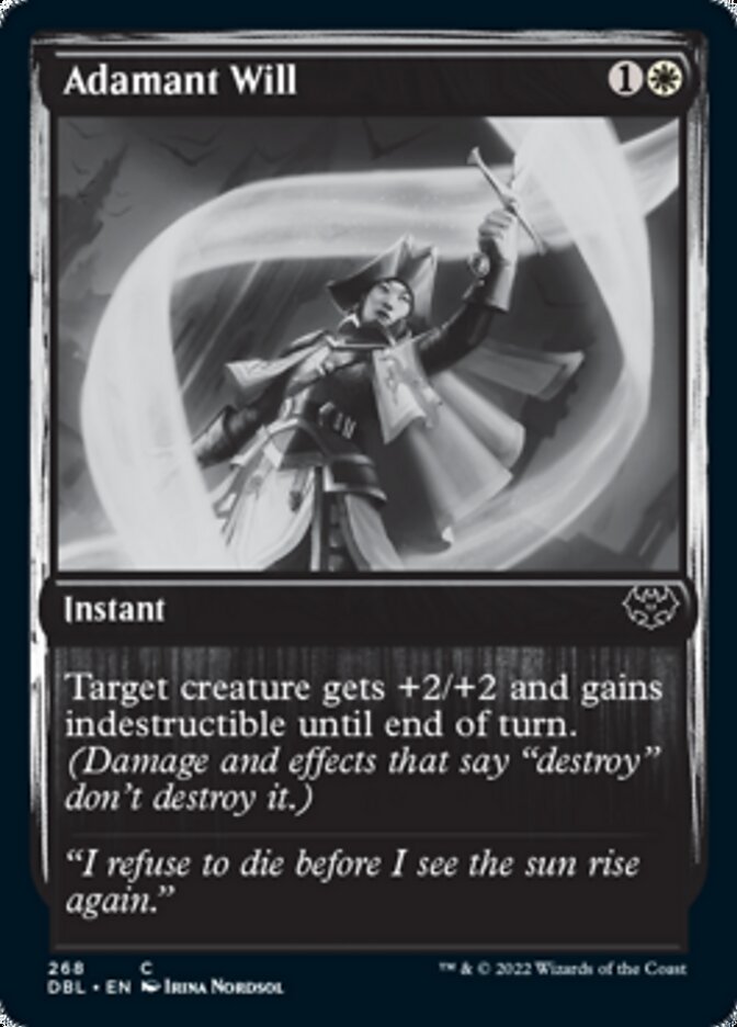 Adamant Will - Foil