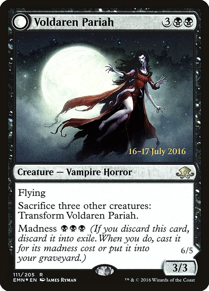 Voldaren Pariah // Abolisher of Bloodlines - Foil