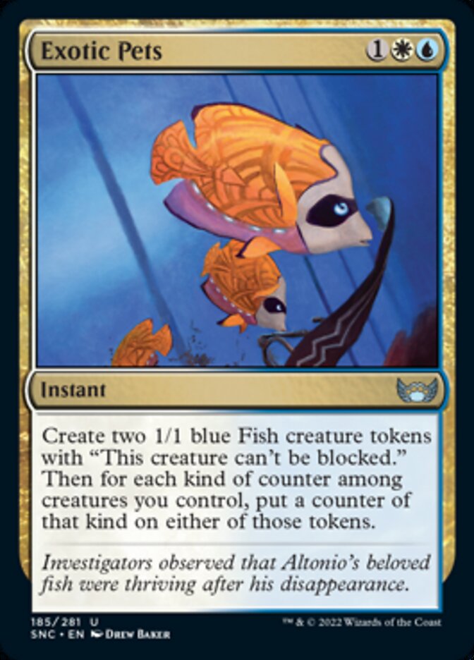 Exotic Pets - Foil