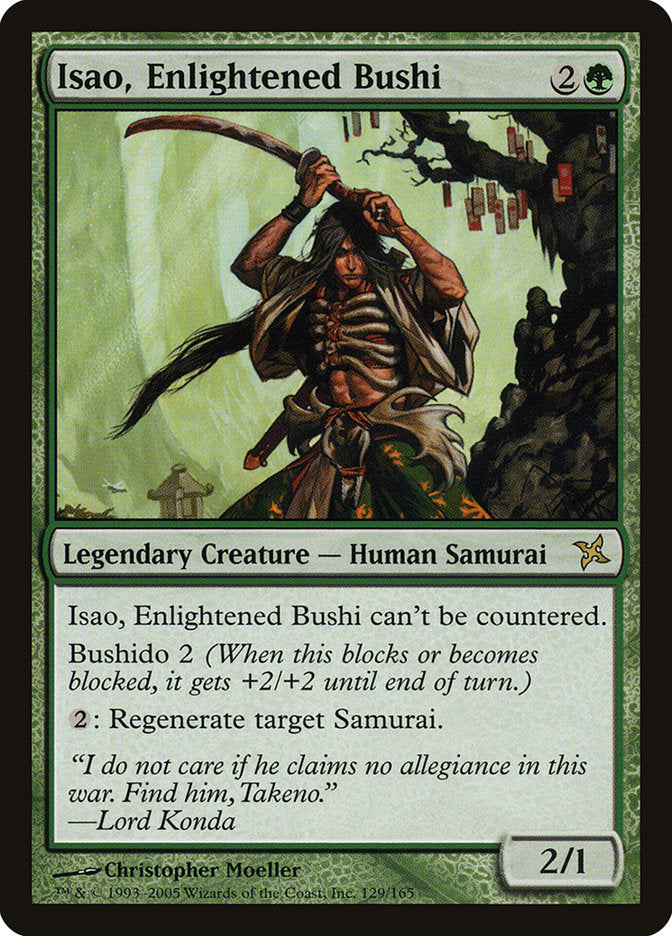 Isao, Enlightened Bushi - Foil