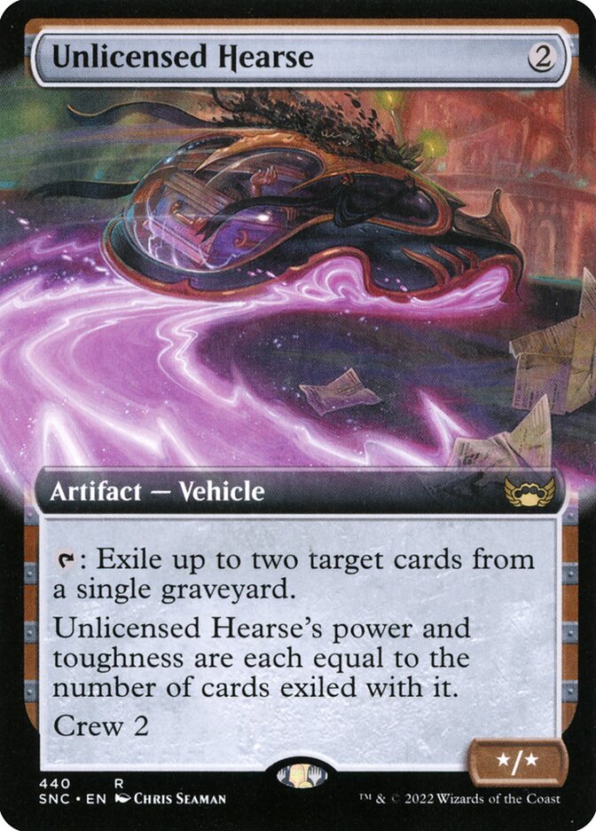 Unlicensed Hearse - Foil