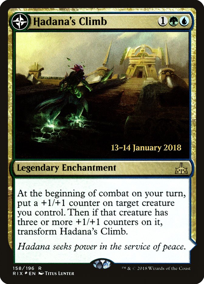 Hadana's Climb // Winged Temple of Orazca - Foil