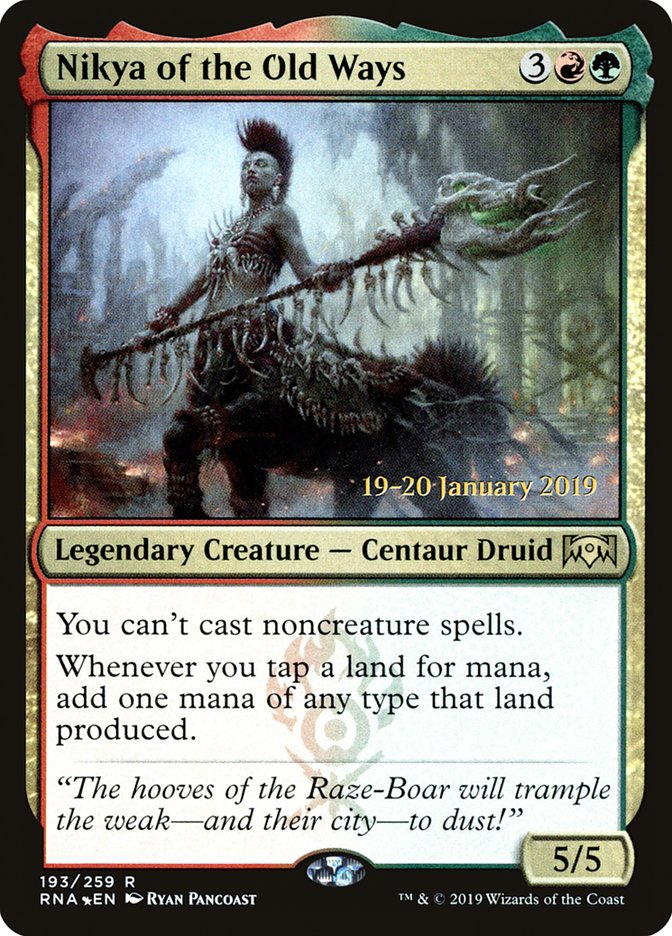 Nikya of the Old Ways - Foil