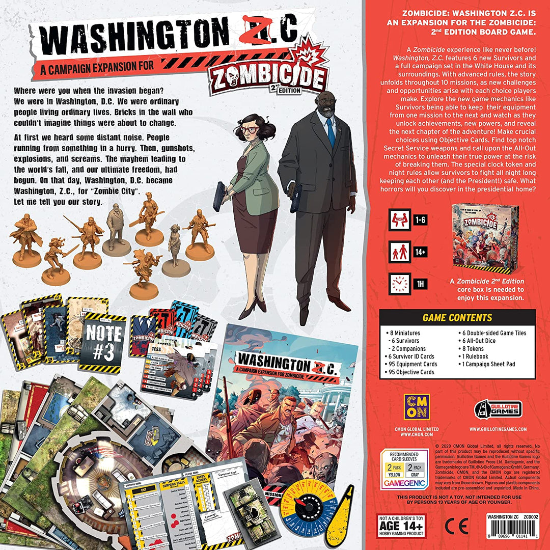 Zombicide 2nd Edition - Expansion - Washington Z.C.