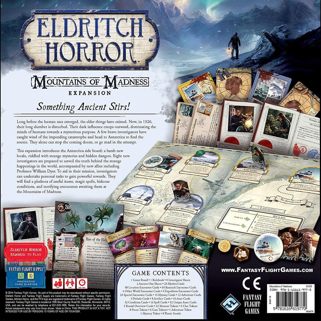 Eldritch Horror - Expansion - Mountains Of Madness