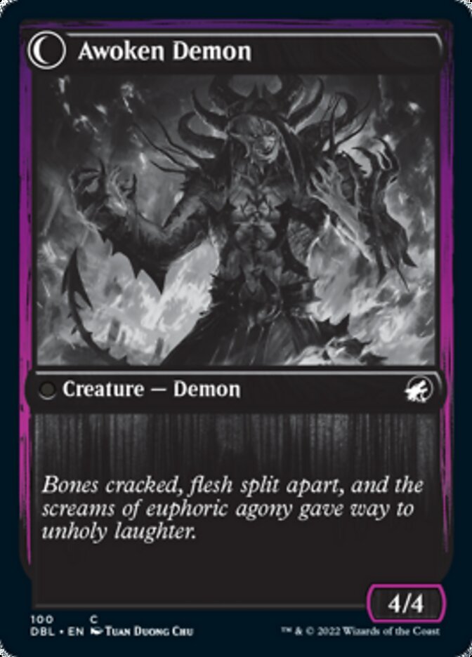 Ecstatic Awakener // Awoken Demon - Foil