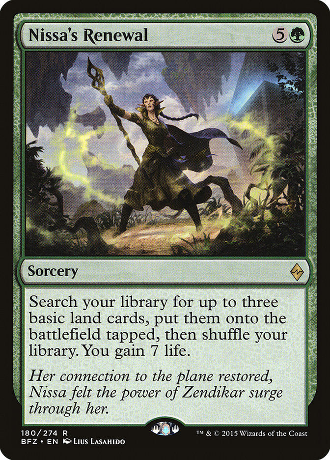 Nissa's Renewal - Foil