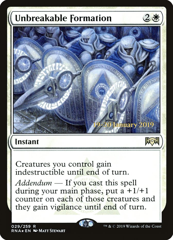 Unbreakable Formation - Foil