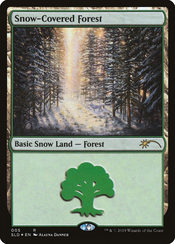 Snow-Covered Forest - Foil