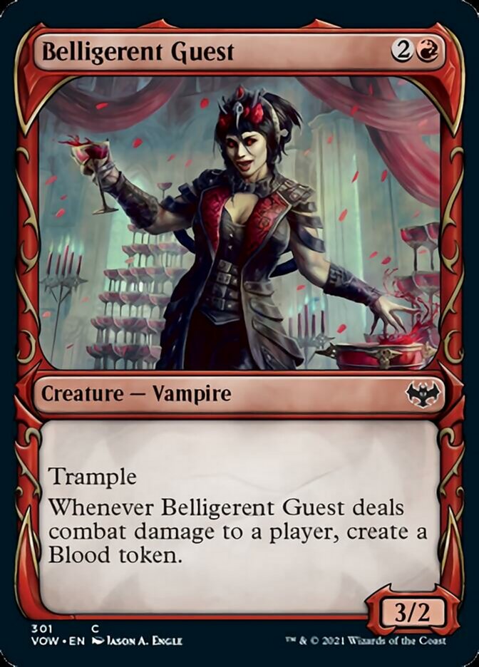 Belligerent Guest - Foil