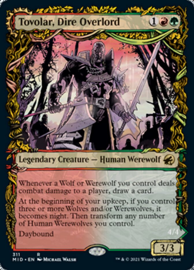 Tovolar, Dire Overlord // Tovolar, the Midnight Scourge - Foil