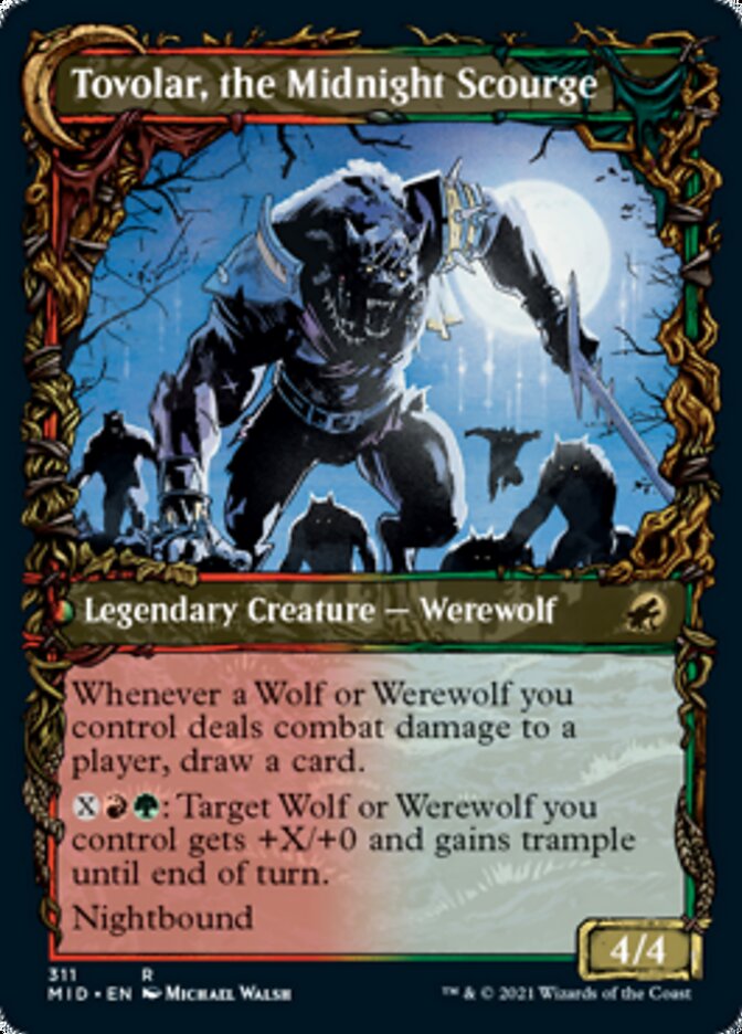 Tovolar, Dire Overlord // Tovolar, the Midnight Scourge - Foil
