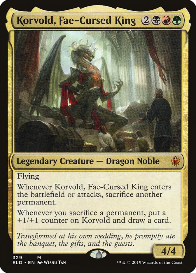Korvold, Fae-Cursed King - Foil