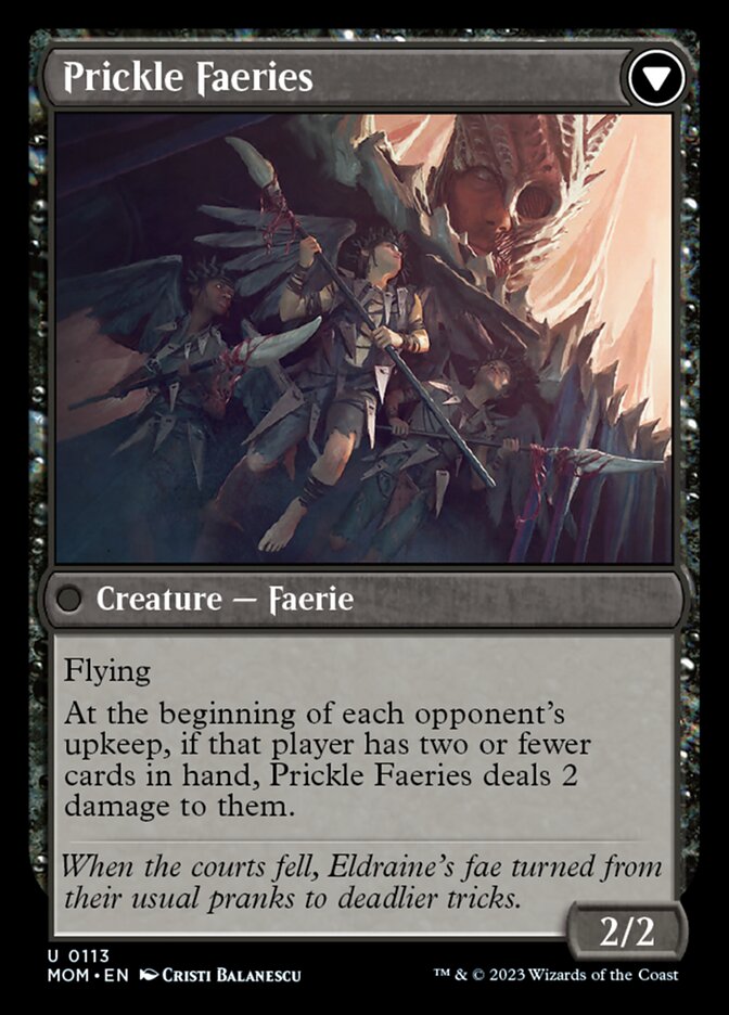 Invasion of Eldraine // Prickle Faeries - Foil