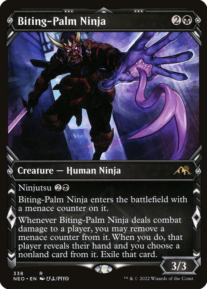 Biting-Palm Ninja - Foil