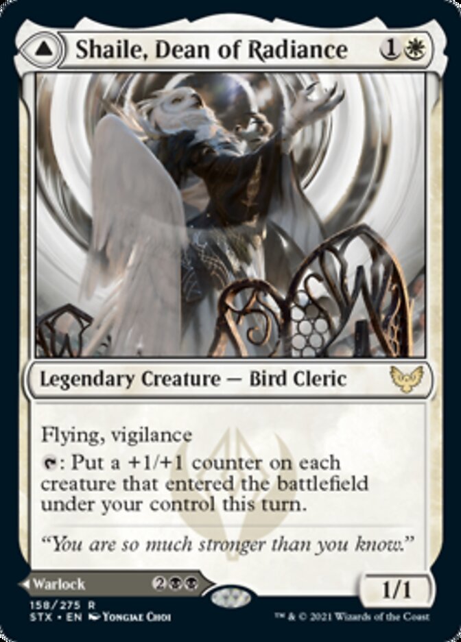 Shaile, Dean of Radiance // Embrose, Dean of Shadow - Foil