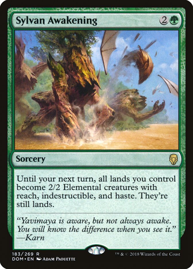 Sylvan Awakening - Foil
