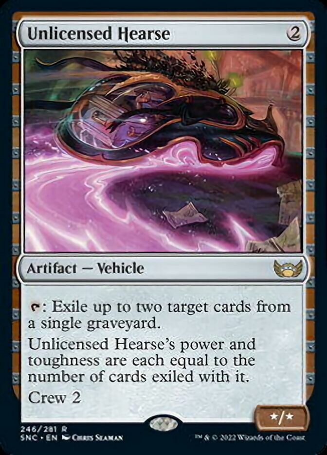 Unlicensed Hearse - Foil