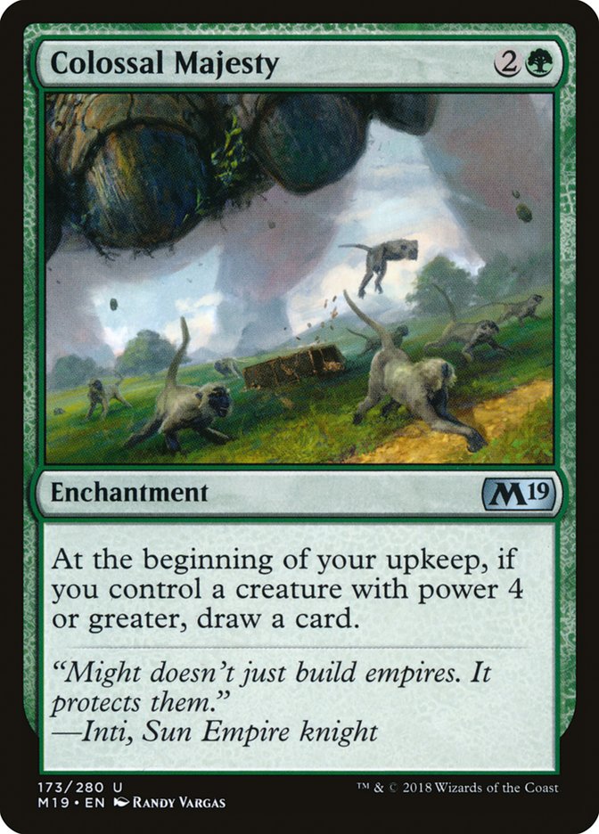 Colossal Majesty - Foil