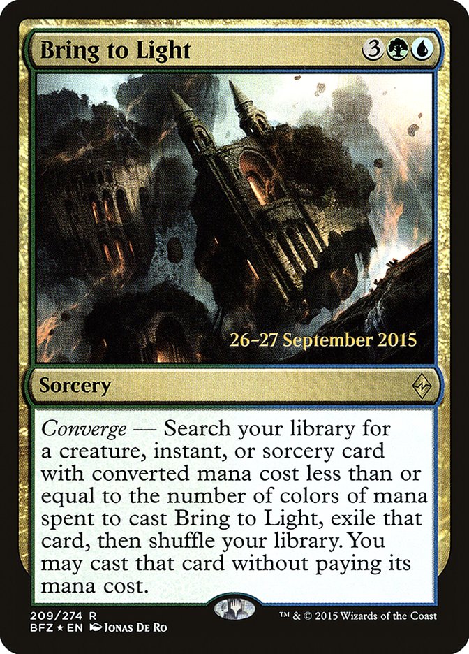 Bring to Light - Foil